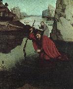 Conrad Witz Saint Christopher oil on canvas
